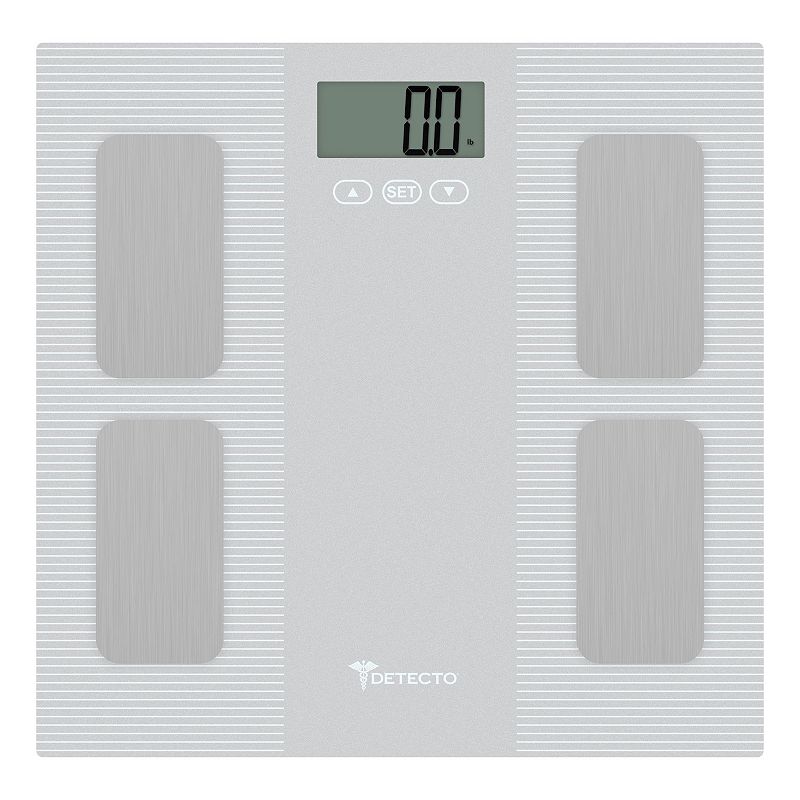 Escali Body Fat Bathroom Scale, Multicolor