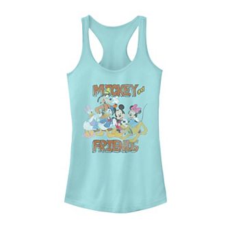 Disney's Mickey & Friends Group Shot Racerback Tank Top