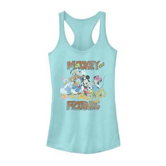 Disney's Mickey & Friends Group Shot Racerback Tank Top