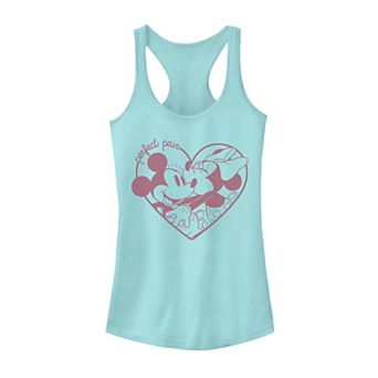 Disney's Mickey Mouse & Minnie Perfect Pair Juniors' Tank Top