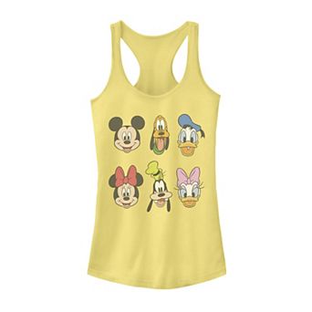 Disney's Mickey Mouse & Friends Group Shot Juniors' Racerback Tank Top