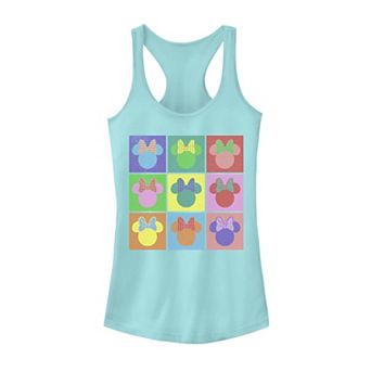 Disney's Mickey & Friends Juniors' Minnie Mouse Pop Art Tank Top