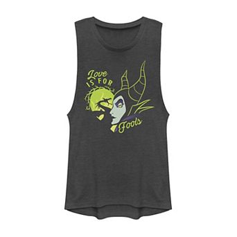 Disney's Villains Valentine's Day Maleficent "Love Is For Fools" Tank Top