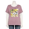 Plus Size Disney's Mickey and Minnie "Wanderlust" Graphic Tee