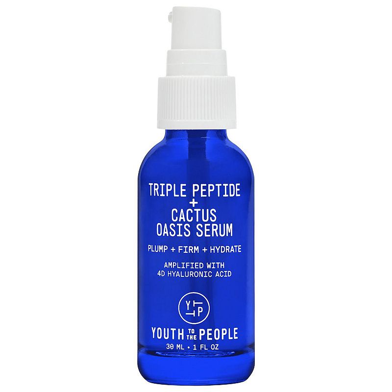 Triple Peptide Hydrating + Firming Oasis Serum with Hyaluronic Acid, Size: 