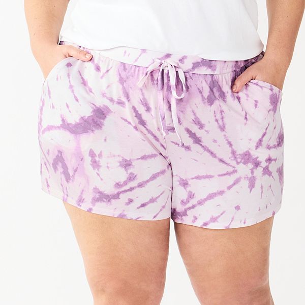 Plus Size Sonoma Goods For Life® Truly Soft Pajama Shorts