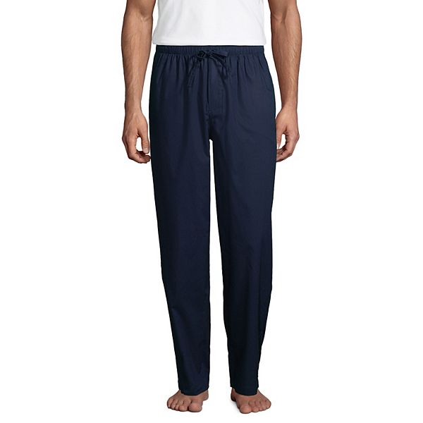 Big & Tall Lands' End Poplin Pajama Pants