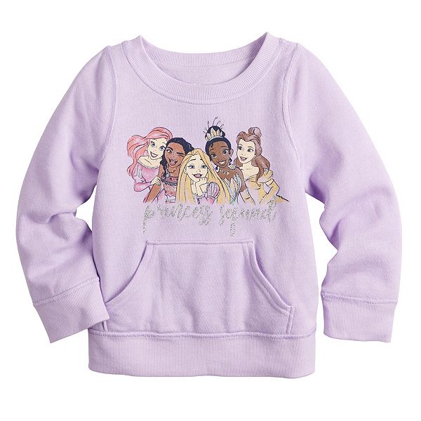 Disney Princess Toddler Girl Adaptive Crewneck Pullover by Jumping Beans®