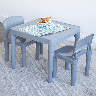 Humble Crew Explorer Lightweight Plastic Table & 2 Chairs Set