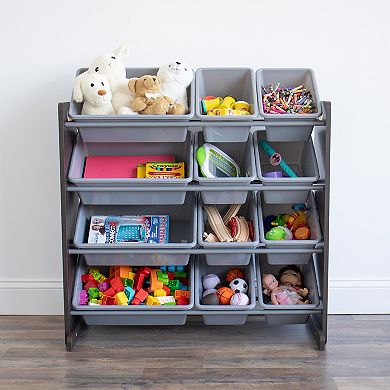 Humble Crew Sumatra Toy Storage Organizer with 12 Storage Bins