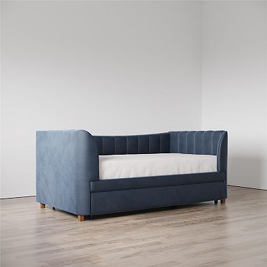 Little Seeds Valentina Upholstered Daybed with Trundle