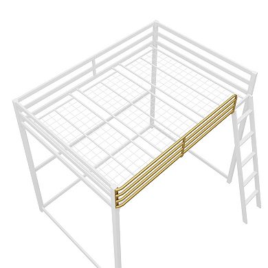 Little Seeds Monarch Hill Haven Twin Metal Loft Bed