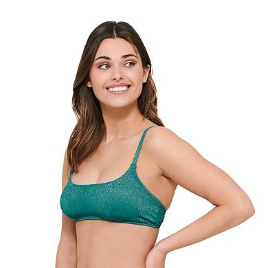 Women's Freshwater Metallic Bralette Swim Top