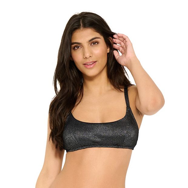 Women's Freshwater Metallic Bralette Swim Top