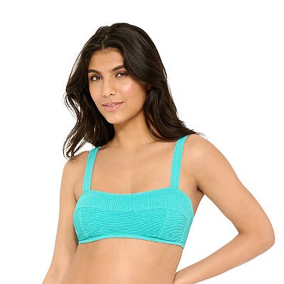 Women's Freshwater Wide-Strap Bandeau Bikini Top