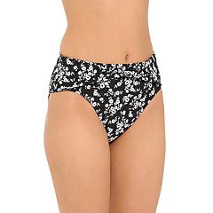 Women's Freshwater Crossover High-Waist Swim Bottoms