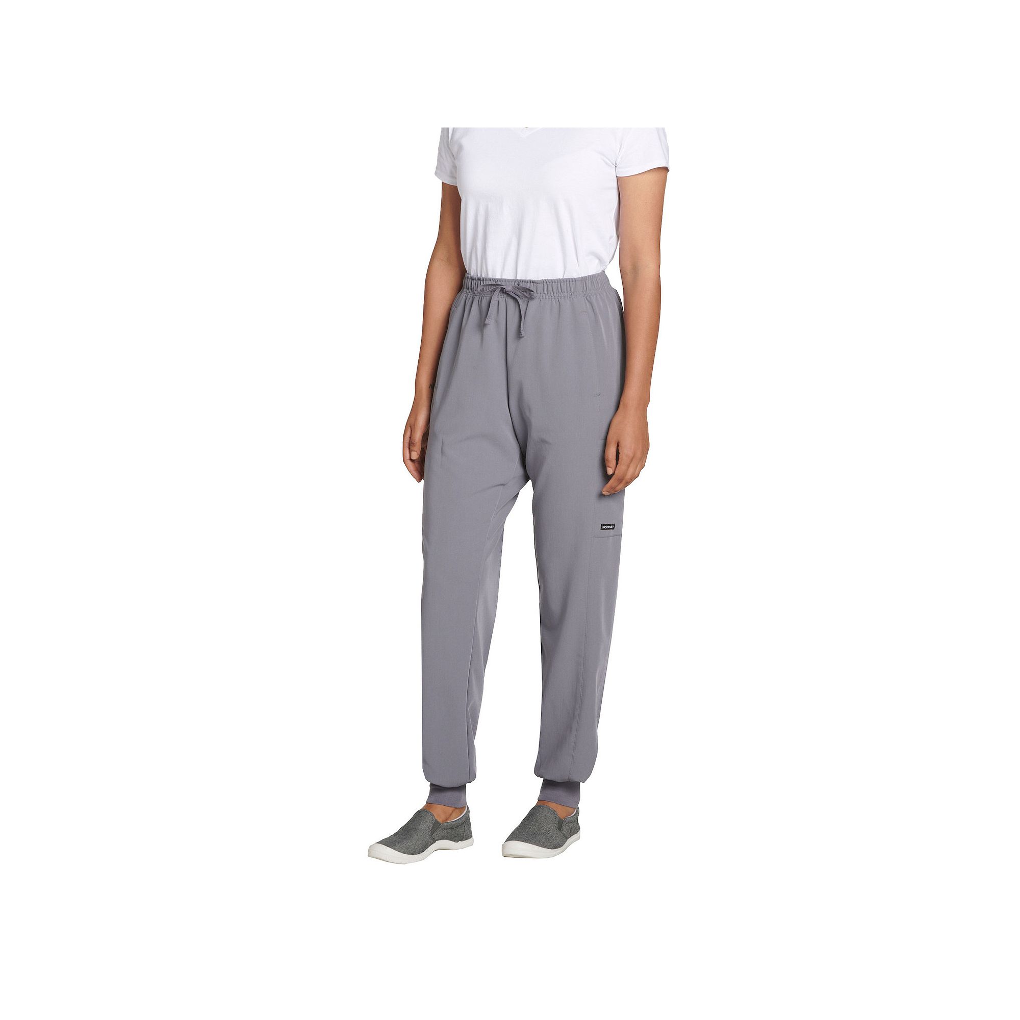 Womens Jockey® Scrubs Jogger Pants 2481, Size: XS, Silver