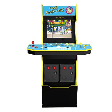 Arcade1Up The Simpsons Arcade with Stool & Riser