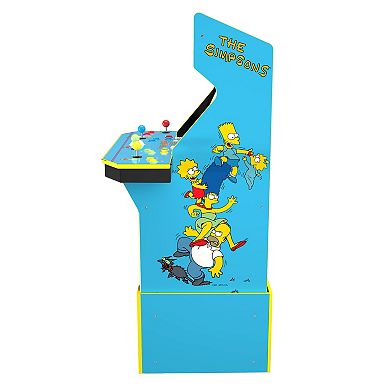 Arcade1Up The Simpsons Arcade with Stool & Riser