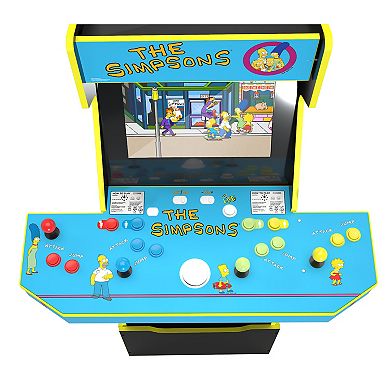 Arcade1Up The Simpsons Arcade with Stool & Riser