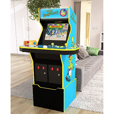 Arcade1Up The Simpsons Arcade with Stool & Riser