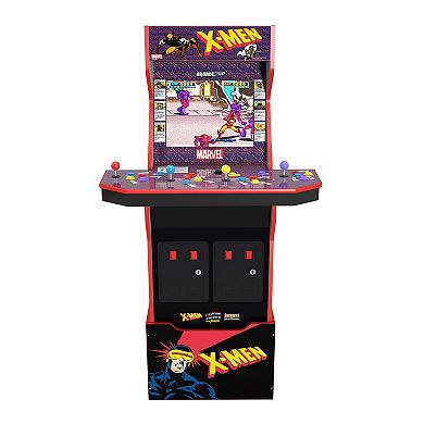 Arcade1Up Marvel X-Men Arcade with Stool & Riser