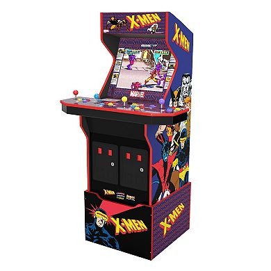 Arcade1Up Marvel X-Men Arcade with Stool & Riser
