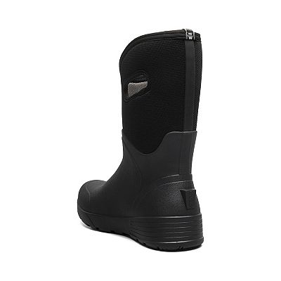 Bogs Black Waterproof Neoprene Pull-On Boot Bogs Mens Bozeman Mid Boots US 10 EU 43 Black Waterproof  main image 4