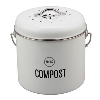 ZEFIRO Countertop Compost Bin (0.8 Gallon) - What's Good