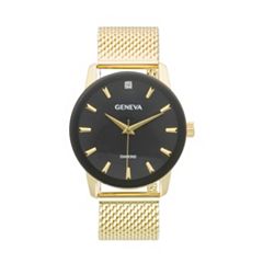 Kohls mens cheap gold watches