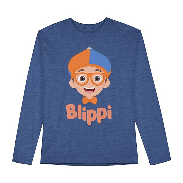 Blippi Glasses and Character Toddler Casual Slip On Shoes