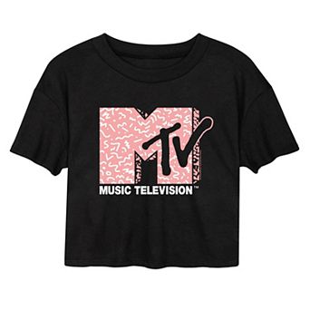 Juniors' MTV Style Cropped Tee