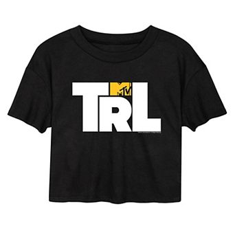 Juniors' MTV TRL Cropped Tee