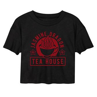 Juniors' Avatar Dragon Tea Cropped Tee