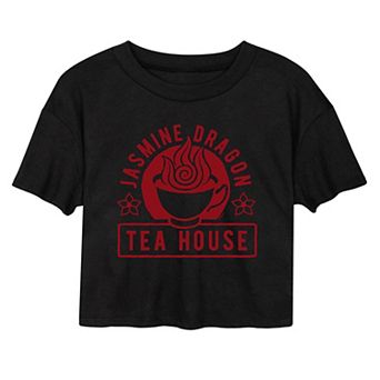 Juniors' Avatar Dragon Tea Cropped Tee