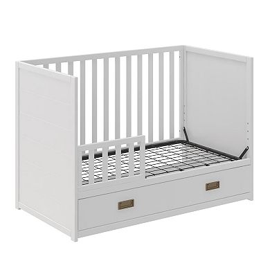 Little Seeds Haven 3-in-1 Convertible Storage Crib