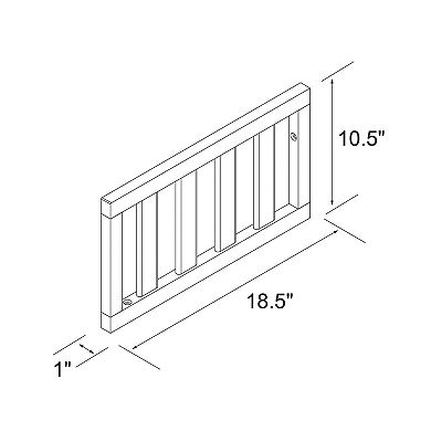 Little Seeds Finch Toddler Rail