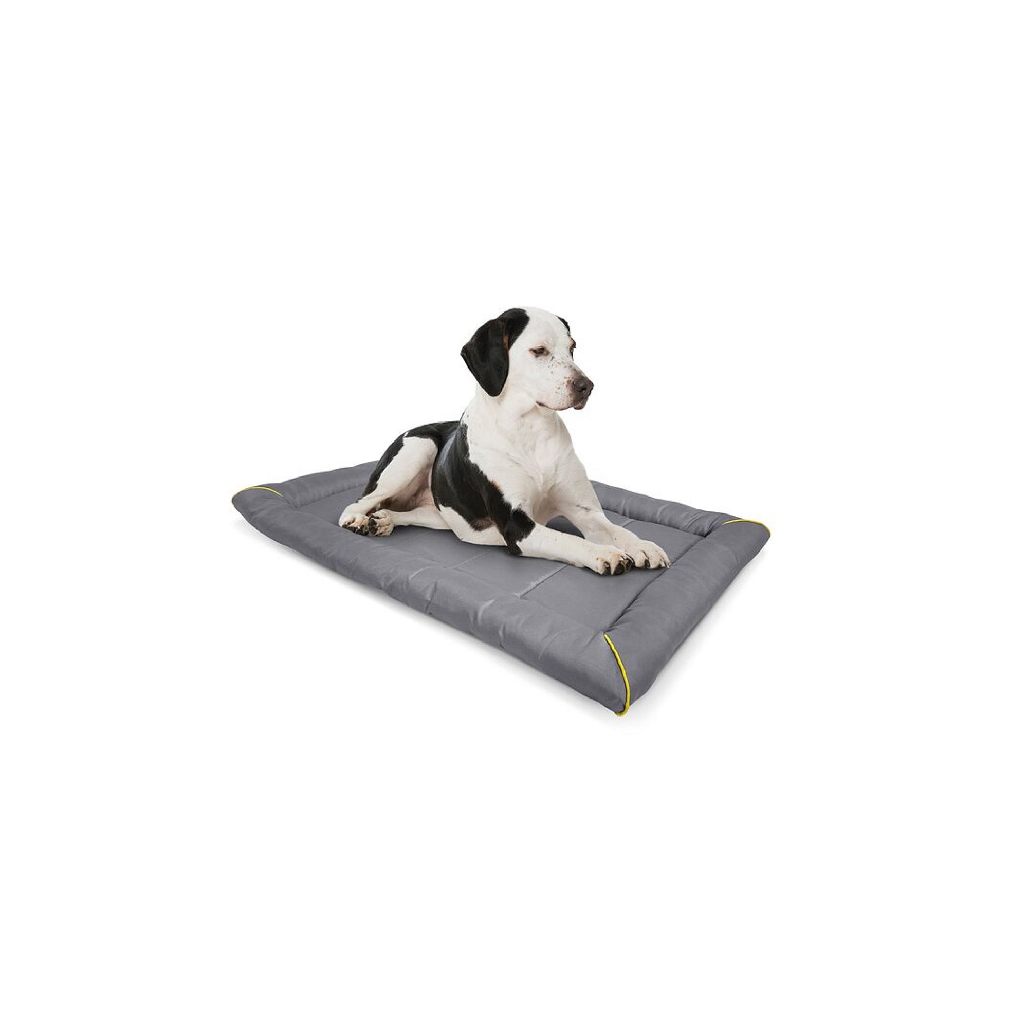 Precious Tails Extra Touch Crate Mat, Gray