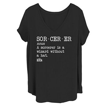 Juniors' Plus Size Marvel The Falcon & the Winter Soldier Sorcerer Definition Graphic Tee