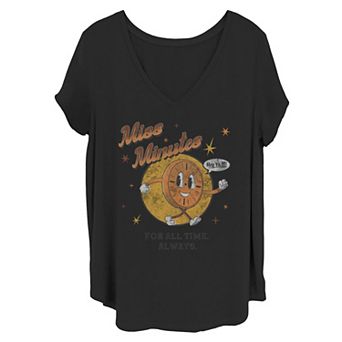 Juniors' Plus Size Marvel Loki Miss Minutes Poster Tee