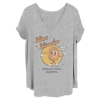 Juniors' Plus Size Marvel Loki Miss Minutes Poster Tee