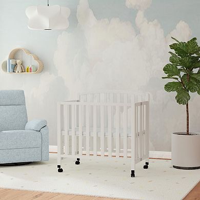 DaVinci Dylan Folding Portable 3-in-1 Mini Crib & Twin Bed