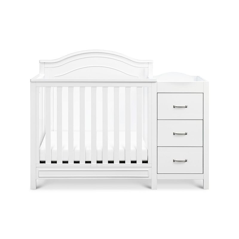 DaVinci Charlie 4 in 1 Convertible Mini Crib, White
