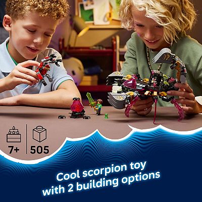 LEGO DREAMZzz Nightmare Scorpion Digger 71513 Building Kit (505