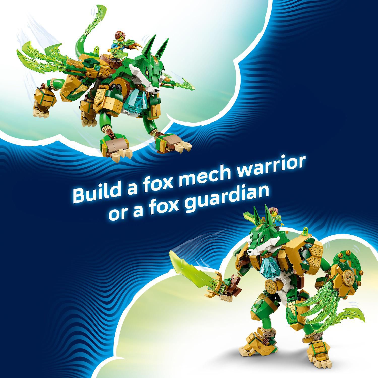 LEGO DREAMZzz Fox Guardian Mech 71508 Building Kit (883 Pieces)