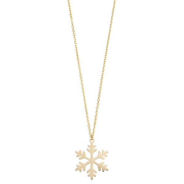 Kohls snowflake deals necklace