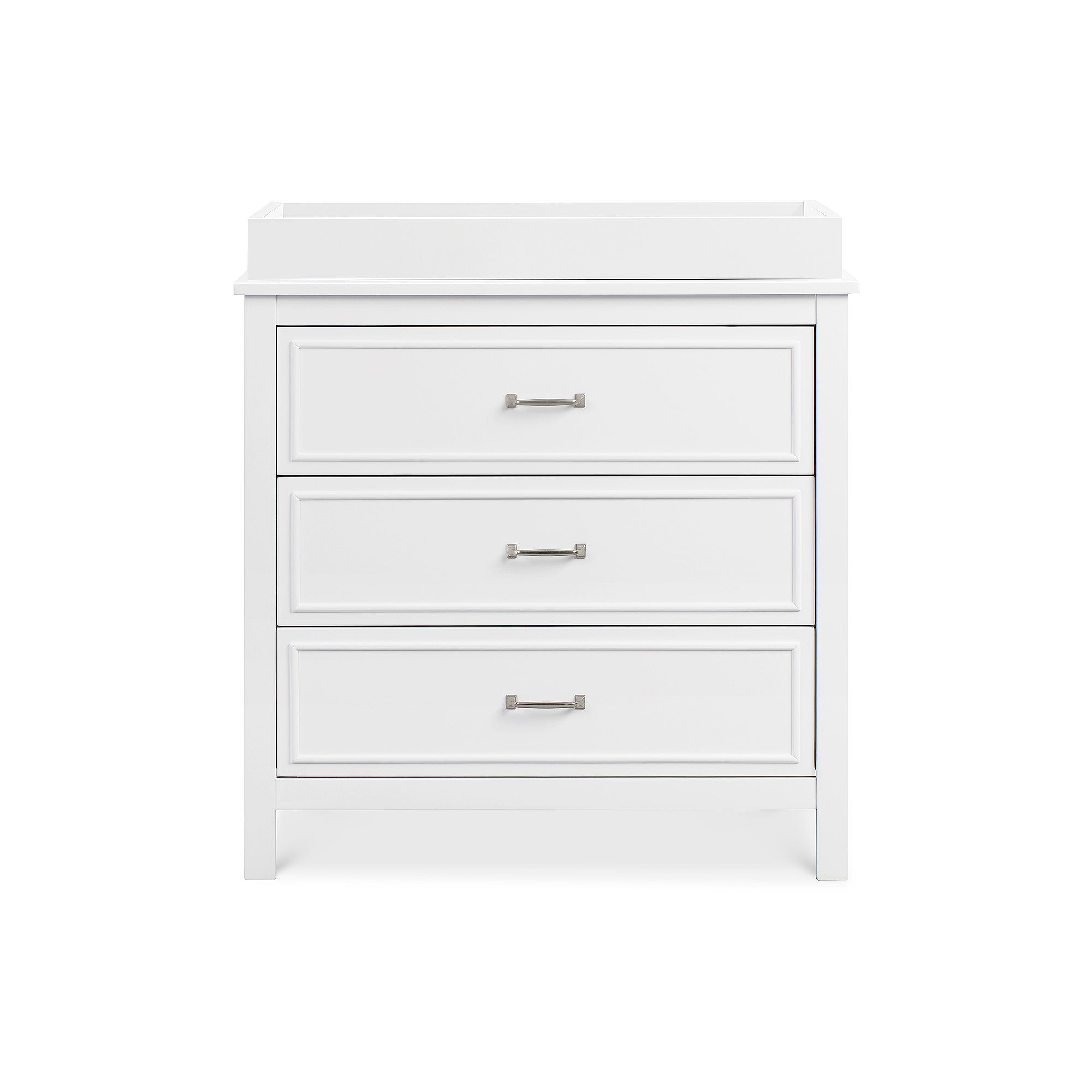 DaVinci Charlie 3-Drawer Dresser, White