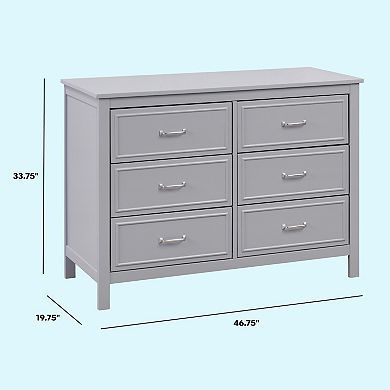 daVinci Charlie 6-Drawer Double Dresser