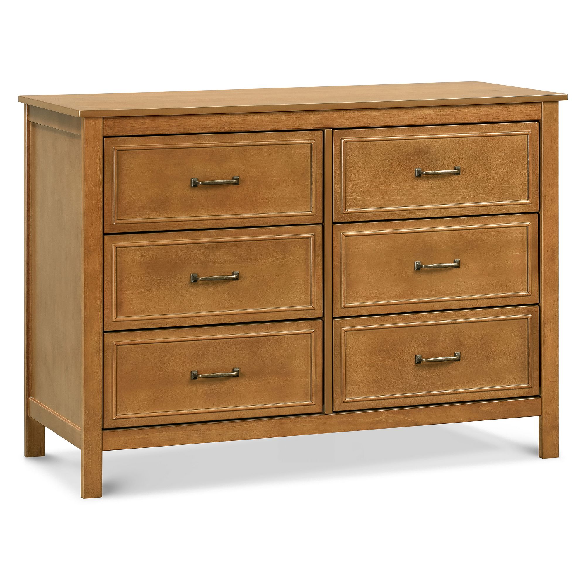 daVinci Charlie 6-Drawer Double Dresser, Brown