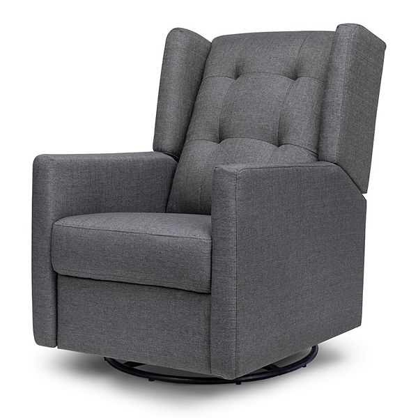 DaVinci Maddox Recliner and Swivel Glider - Shadow Gray